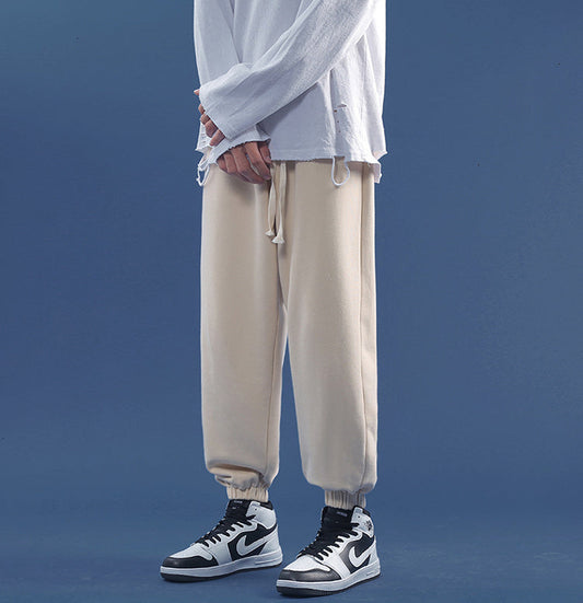 saferido       Men Jogger Pants Spring OutDoor Casual SweatPants Men Straight Trouser Elastic Waist Baggy Pants Men's Clothing