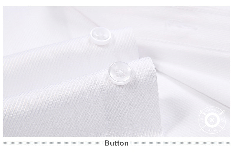 Classic Style Men's Solid Shirts Long Sleeve Men's Casual Shirts Comfortable Breathable Men's Office-wear Clothing