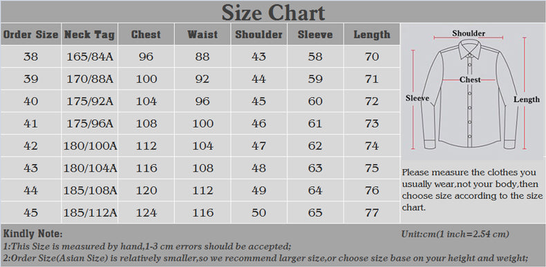 Classic Style Men's Solid Shirts Long Sleeve Men's Casual Shirts Comfortable Breathable Men's Office-wear Clothing