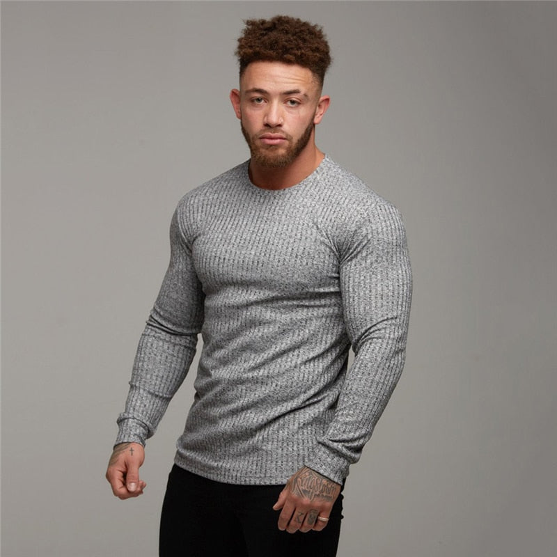 New Fashion Winter Hooded Sweater Men Warm Turtleneck Mens Sweaters Slim Fit Pullover Men Classic Sweter Men Knitwear