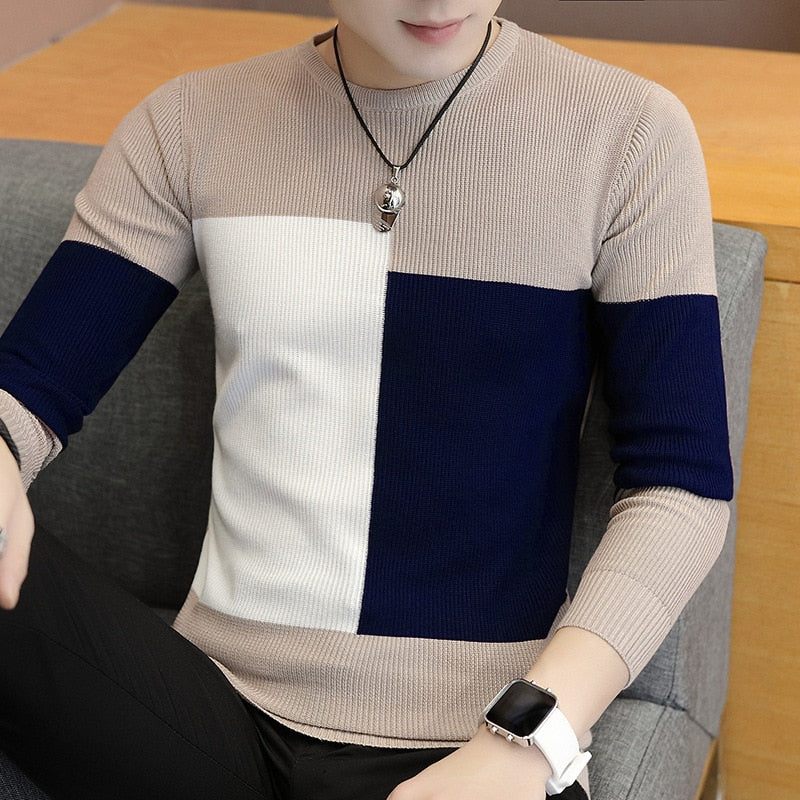 Winter New Arrival Warm Sweaters O-Neck Wool Sweater Men Brand Clothing Knitted Cashmere Pullover Men m-3xl