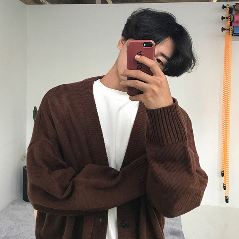 KNITTED CARDIGAN
