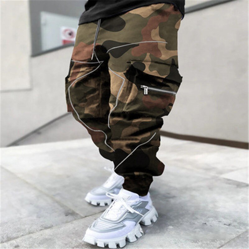 New hot printing cashew spend leisure sports haroun pants men more than Europe and the United States relaxed high street bag