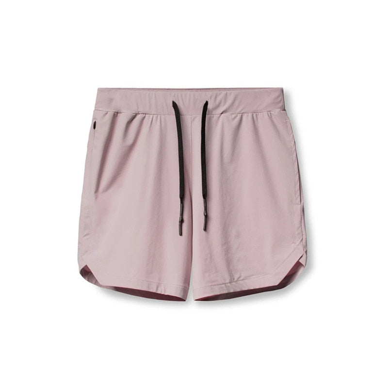 Summer New Gym Jogging Exercise Shorts Men's Sports Fitness Quick-drying Multiple pockets Running Shorts