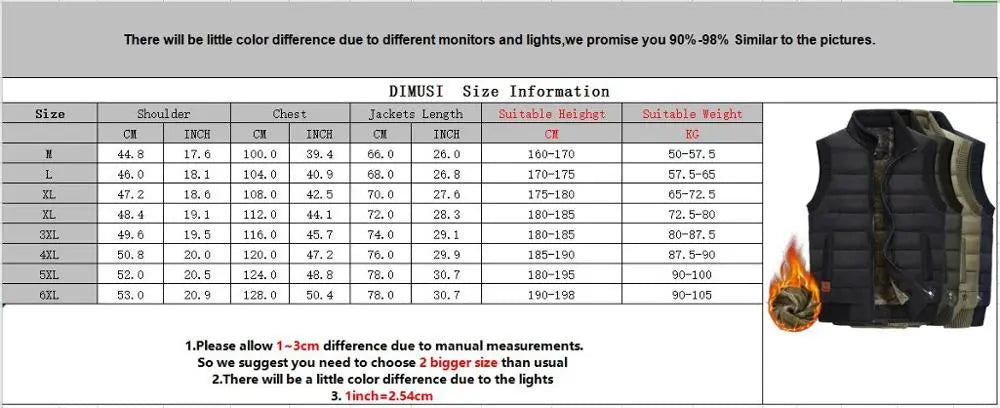 Mens Jacket Sleeveless Vest Winter Male Fleece Warm Vest Coats Men Stand Collar Army Thicken Waistcoats Clothing 6XL