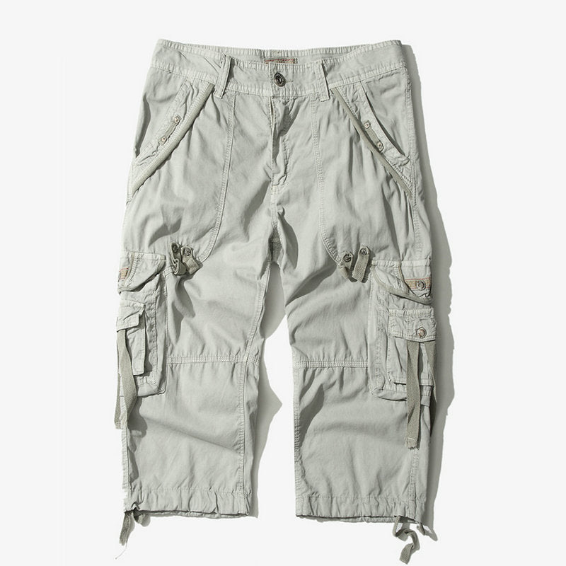 Summer Camouflage Loose Cargo Shorts Men Camo Summer Short Pants Homme Cargo Shorts Without Belt