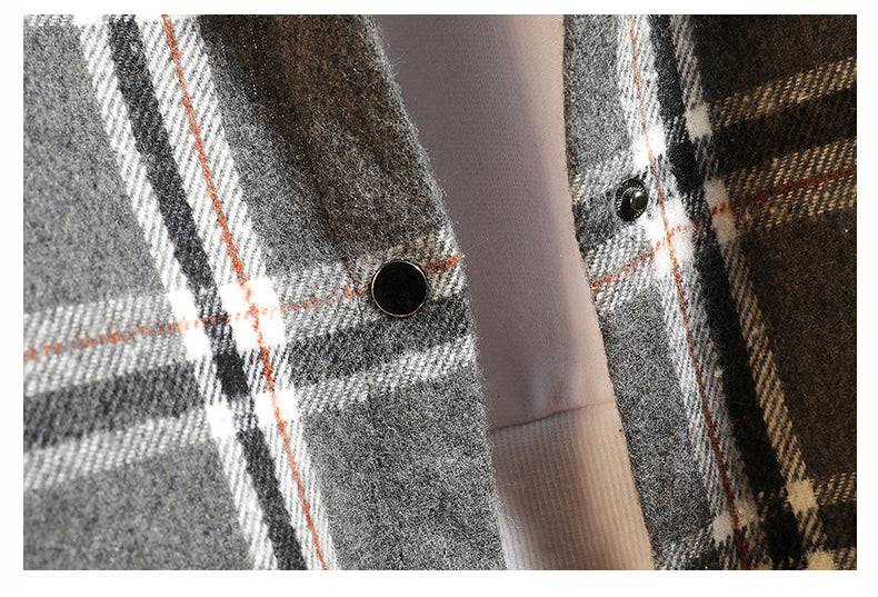 Flannel Harajuku Oversized Cotton Plaid Shirt Korean Fashions Fleece Button Up Shirts Long Sleeve Vintage Blouses