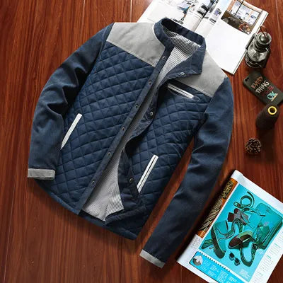 Autumn Mens Jacket Casual Mens Slim Fit Windbreaker Jackets Male Fashion Streetwear Anorak Baseball Jackets Clothing 5XL