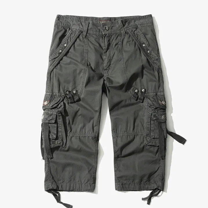 Summer Camouflage Loose Cargo Shorts Men Camo Summer Short Pants Homme Cargo Shorts Without Belt