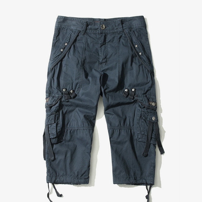 Summer Camouflage Loose Cargo Shorts Men Camo Summer Short Pants Homme Cargo Shorts Without Belt
