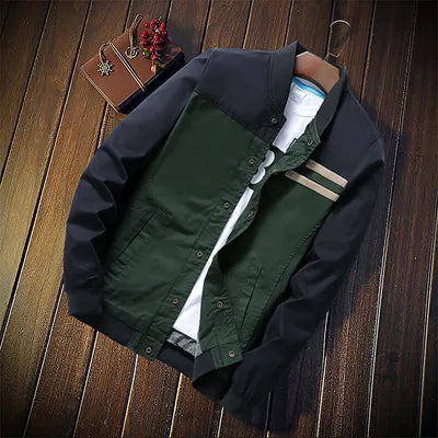 New Autumn Mens Bomber Jacket Fashion Male Streetwear Hip Hop Slim Pilot Coats Men Baseball Windbreaker Clothing 5XL