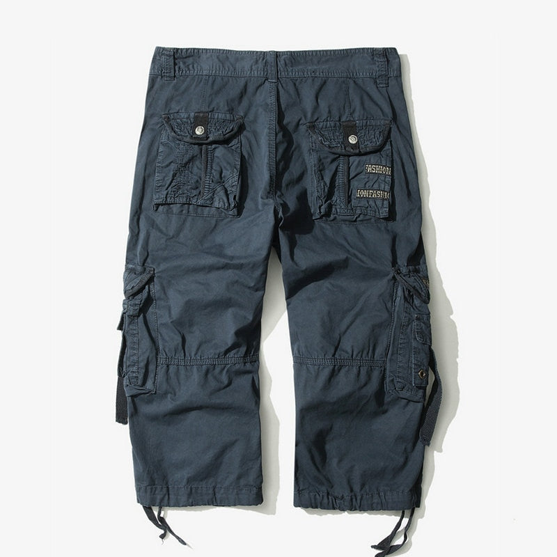 Summer Camouflage Loose Cargo Shorts Men Camo Summer Short Pants Homme Cargo Shorts Without Belt