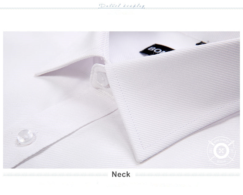 Classic Style Men's Solid Shirts Long Sleeve Men's Casual Shirts Comfortable Breathable Men's Office-wear Clothing