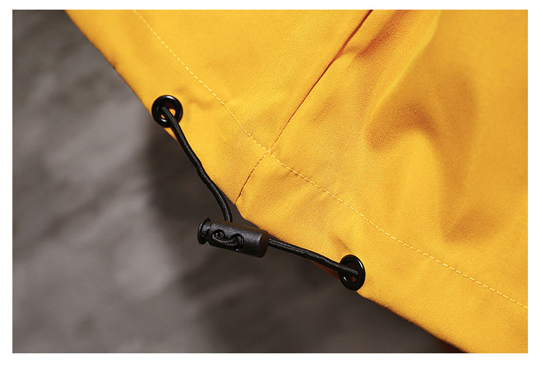 saferido Men Jackets And Coats Loose Streetwear Casual Outwear Coats Hip Hop Men's Windbreaker Overcoat