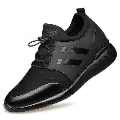 saferido Mens Sneakers New Rubber Shoes Height Increase 6Cm 8Cm Running Gym Males Breathable Casual Shoes Lightweight Sports for Men