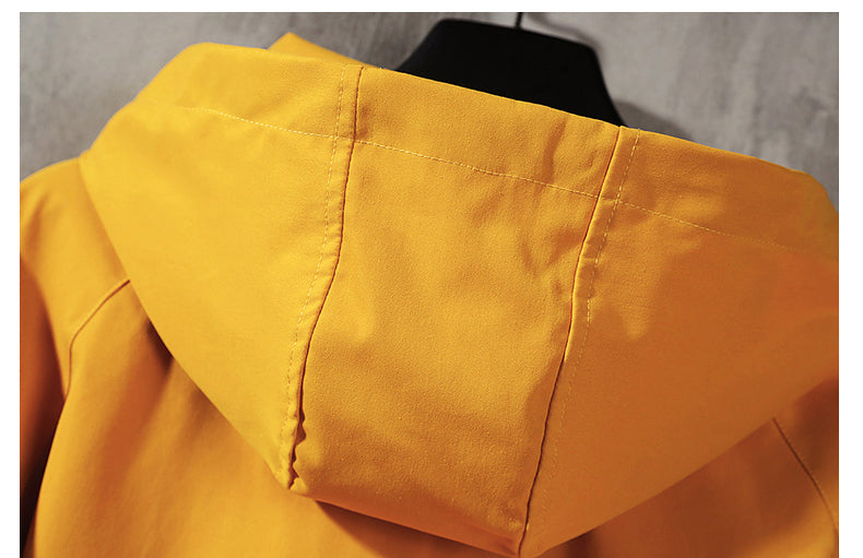 saferido Men Jackets And Coats Loose Streetwear Casual Outwear Coats Hip Hop Men's Windbreaker Overcoat