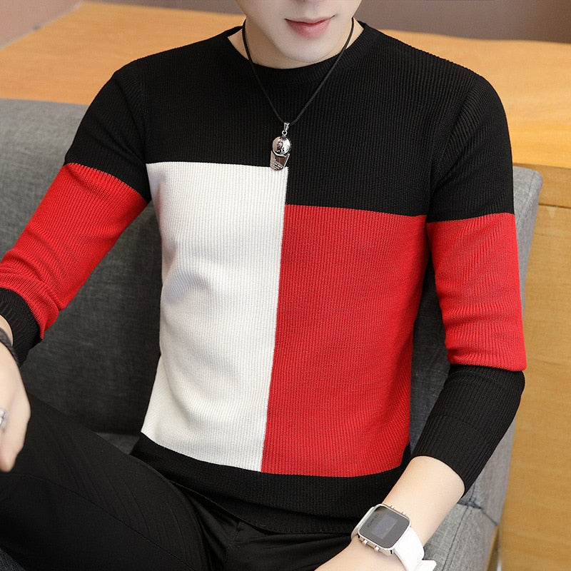 Winter New Arrival Warm Sweaters O-Neck Wool Sweater Men Brand Clothing Knitted Cashmere Pullover Men m-3xl