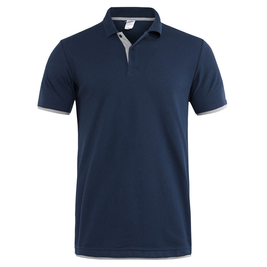Men's Polo Shirts Summer Short Sleeve T Shirt Cotton Brand Homme Clothing Hombre Tees Tops Poloshirt Polos Shirts For Men
