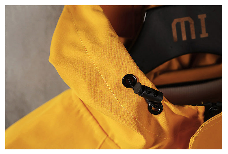 saferido Men Jackets And Coats Loose Streetwear Casual Outwear Coats Hip Hop Men's Windbreaker Overcoat