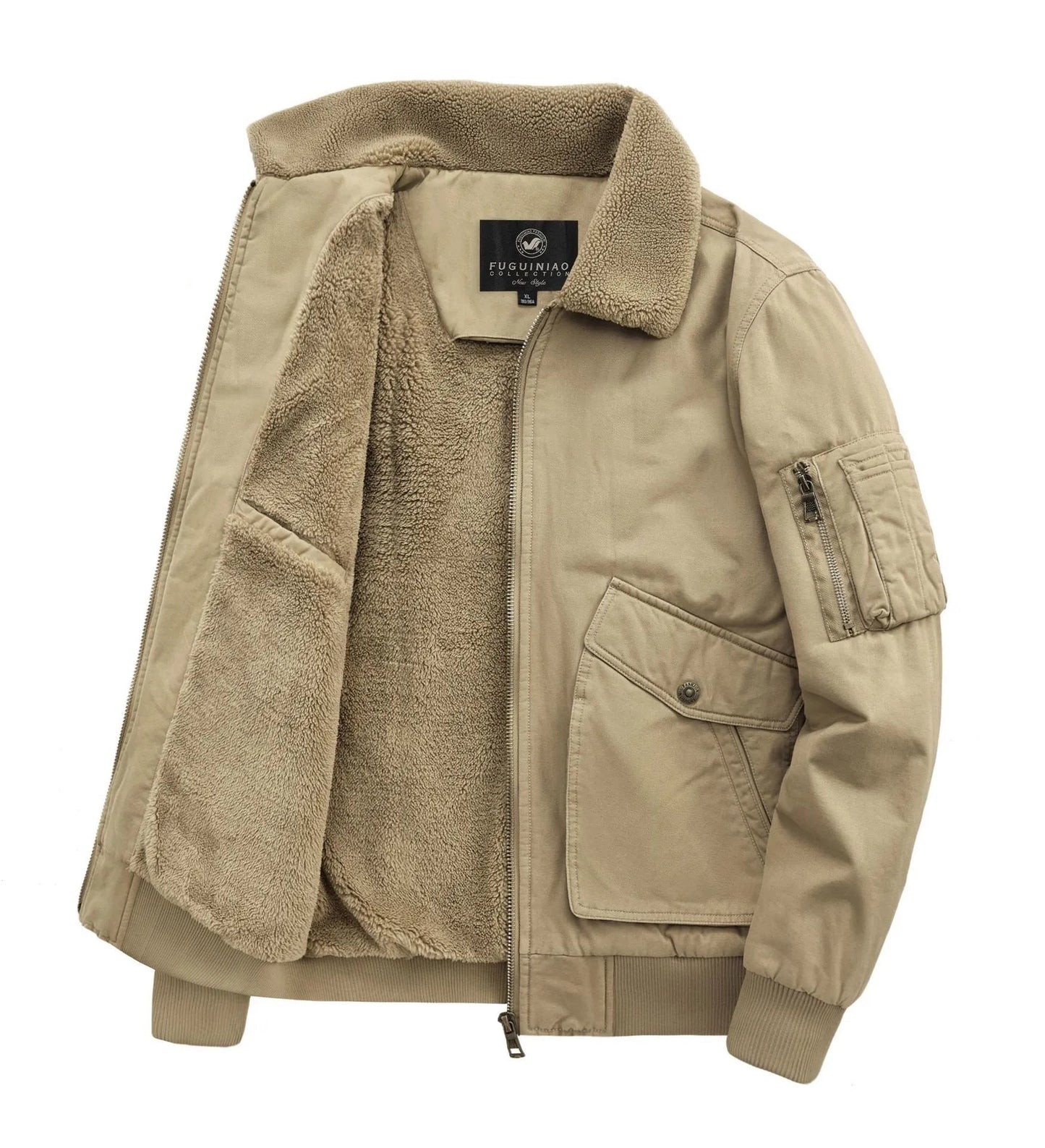 Men's Military Windbreaker Camping Man Coat Winter Bigsize Tactical Clothing Heating Casual Windbreak Luxury Cardigan Coats