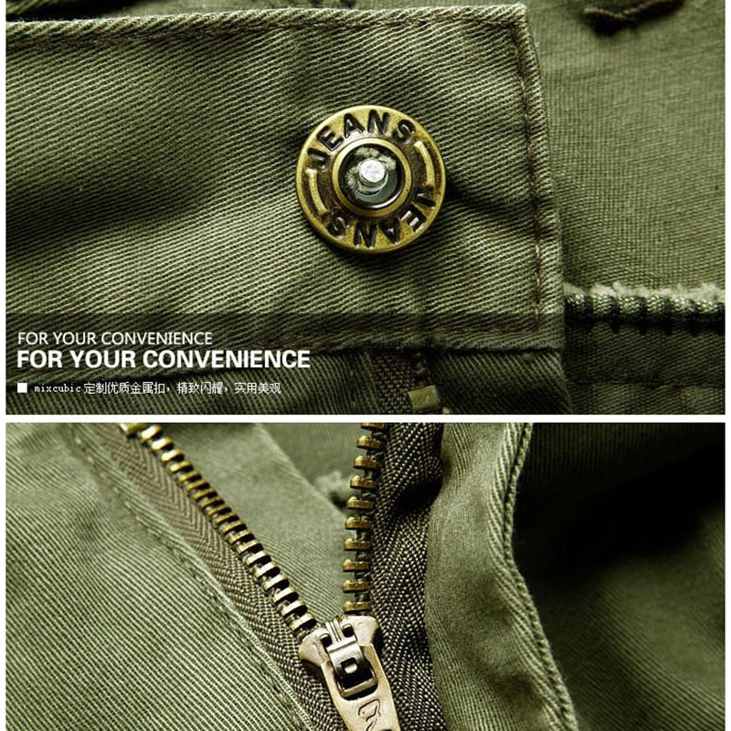 Fashion Military Cargo Pants Mens Trousers Overalls Casual Baggy Army Cargo Pants Men Plus Size Multi-pocket Tactical Pants