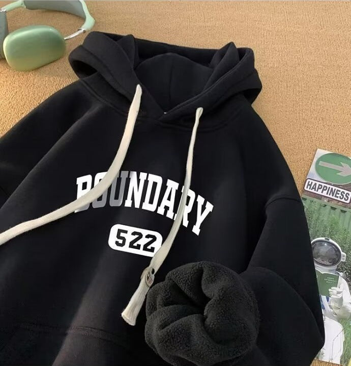 saferido -shop boy outfits High Quality Sweater Men's Youth Spring Junior High School Students Korean Style Trendy Hoodie American Loose Top