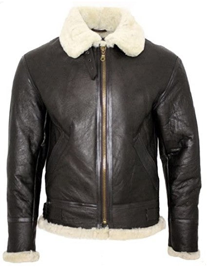 2025 winter new men's leather jacket pu leather men's fur fur integrated jacket