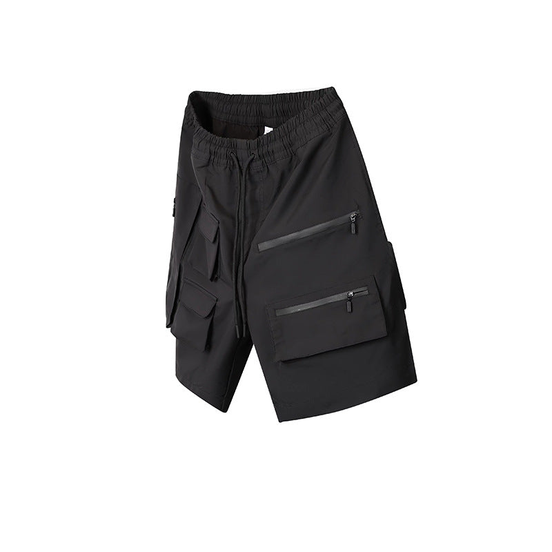American style outdoor functional multi-pocket assault casual shorts men's summer new three-dimensional lightweight versatile overalls