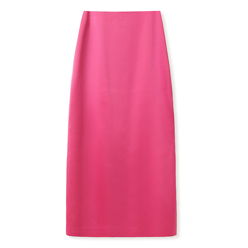 New Chinese style light luxury stand-up collar bead embroidery sleeveless sequins loose shirt vest long skirt set MZ055