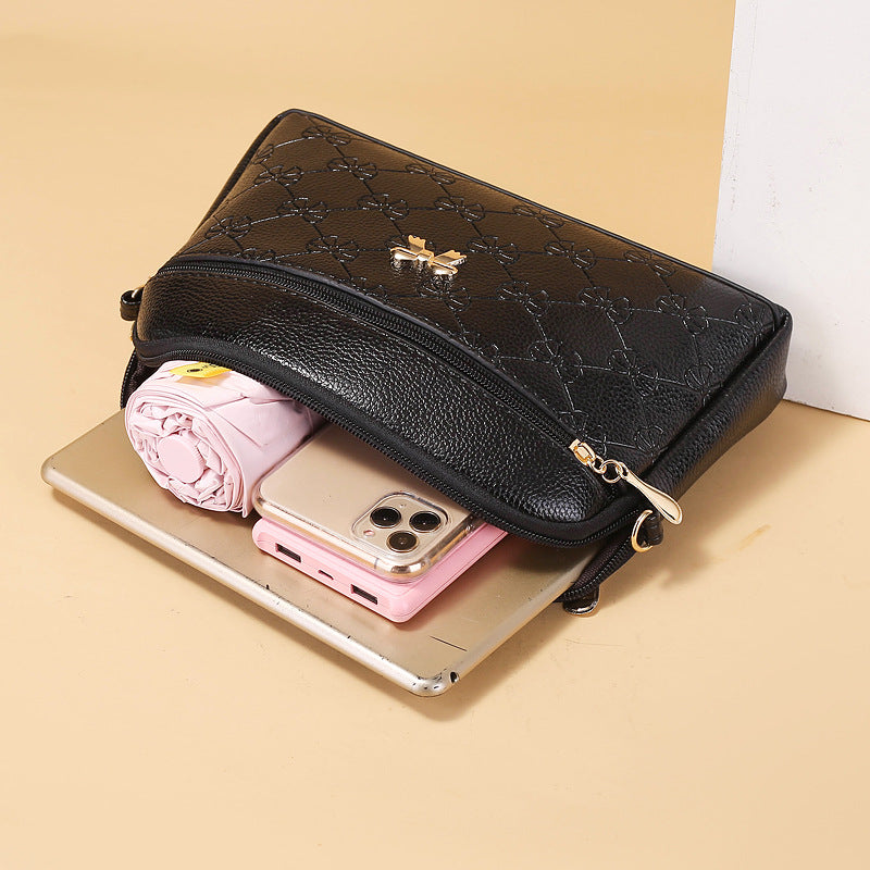 SAFERIDO 2025Small bag women's summer popular new small square bag girls niche messenger bag Popular style work Internet celebrity shoulder mobile phone bag