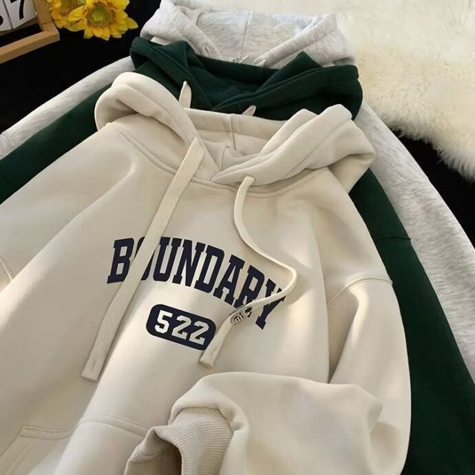 saferido -shop boy outfits High Quality Sweater Men's Youth Spring Junior High School Students Korean Style Trendy Hoodie American Loose Top