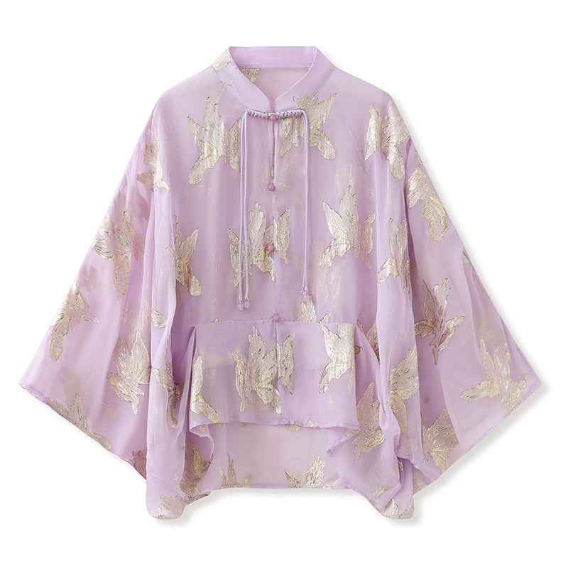 National style light luxury retro celebrity wind mulberry silk top solid color slim fit high waist hip wrap acetic acid suspender skirt M6042