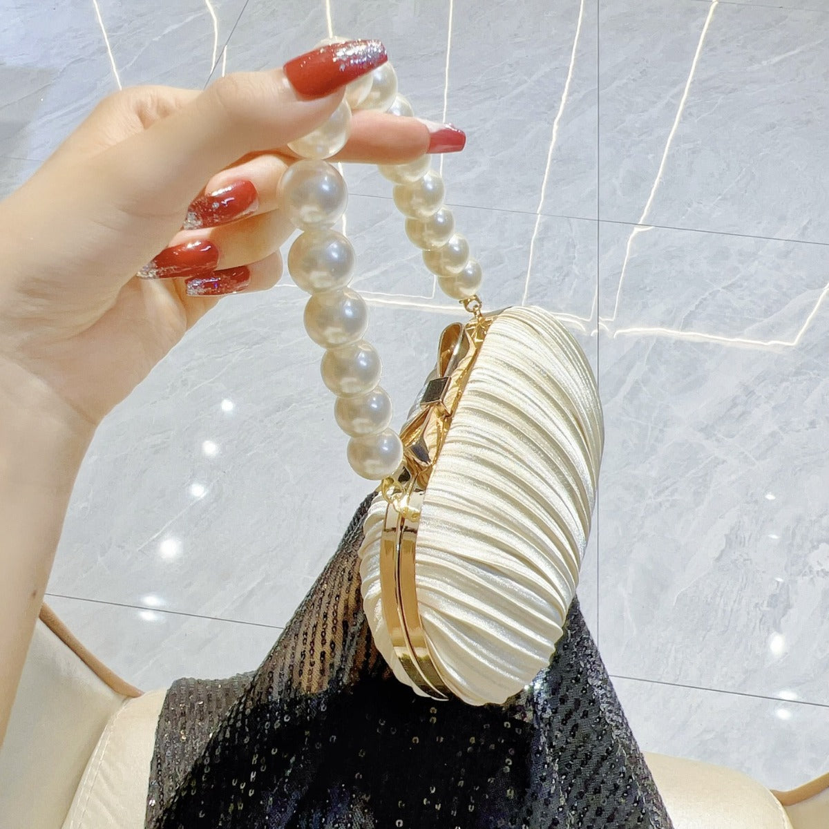 New celebrity dinner clutch bag, women's banquet small bag with evening dress handbag, Chinese-style handbag in cheongsam.