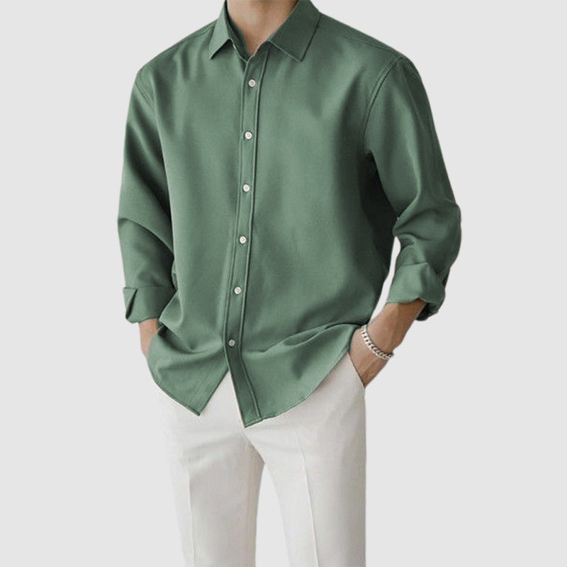 saferido -shop mens fashion Summer Digital Printing Solid Color Men's Clothing Beach Vacation Holiday Young Men's Fashion Shirt