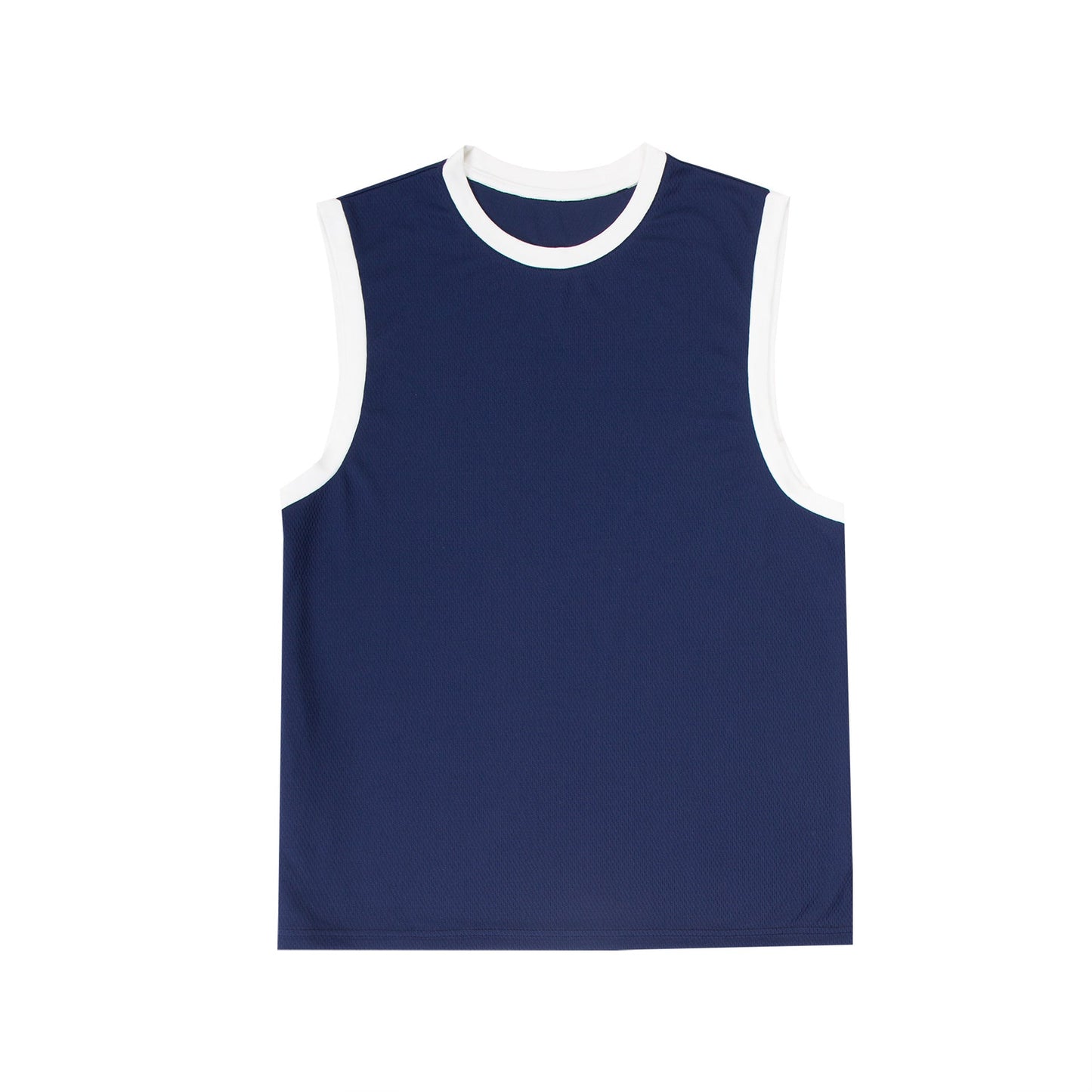 saferido non binary outfits American Retro Contrast Color Vest Loose Couple Sleeveless T-shirt Stacked Item Trendy Simple All-Match Top for Men