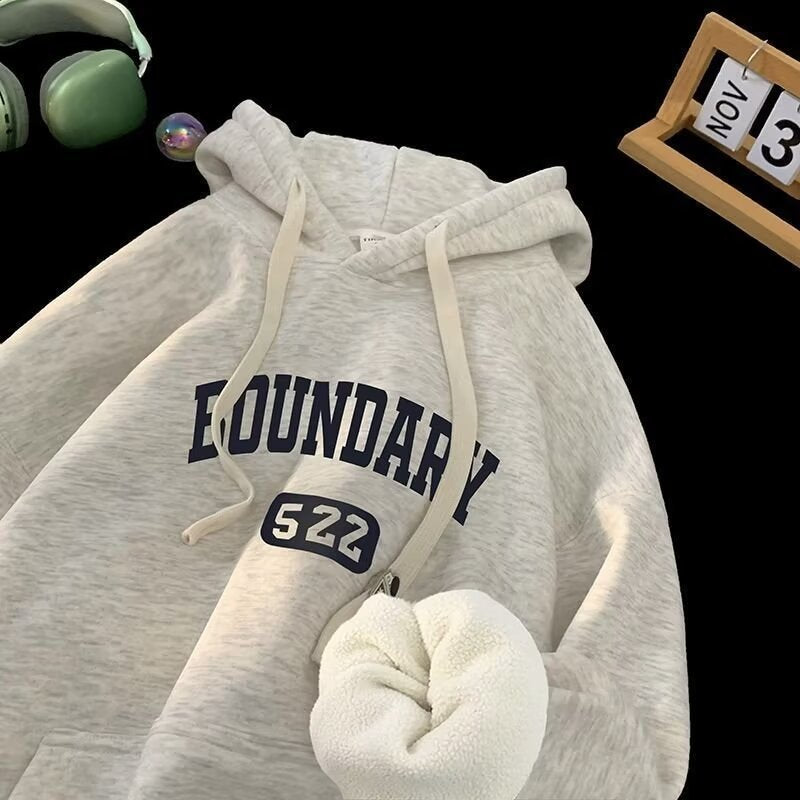 saferido -shop boy outfits High Quality Sweater Men's Youth Spring Junior High School Students Korean Style Trendy Hoodie American Loose Top