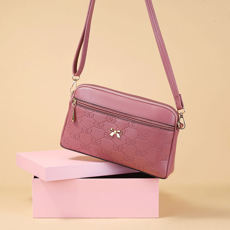 SAFERIDO 2025Small bag women's summer popular new small square bag girls niche messenger bag Popular style work Internet celebrity shoulder mobile phone bag