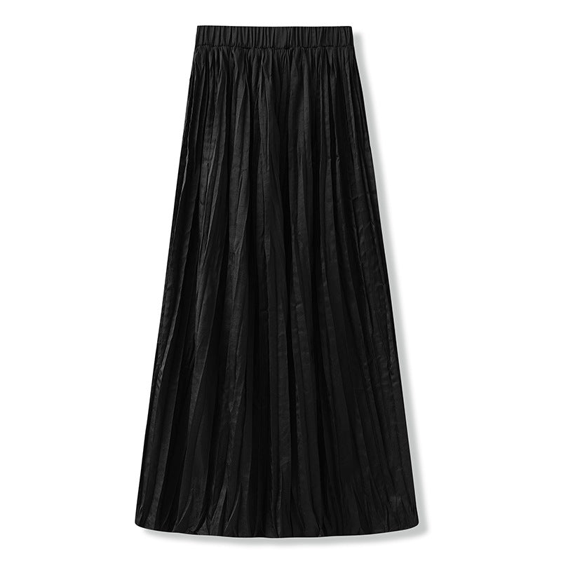 summer new new Chinese style embroidered long top half body yarn long skirt temperament set M4205