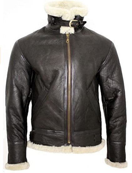 2025 winter new men's leather jacket pu leather men's fur fur integrated jacket