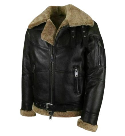 2025 New factories directly supply fur integrated belt buckle zipper digging bag rabbit fur thickened jacket 6536