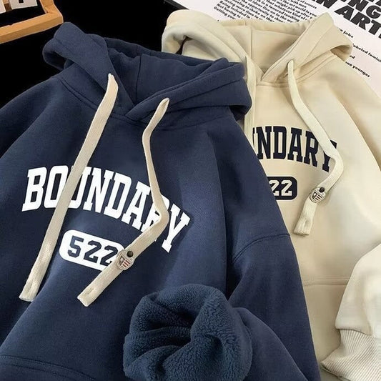 saferido      -shop boy outfits High Quality Sweater Men's Youth Spring Junior High School Students Korean Style Trendy Hoodie American Loose Top