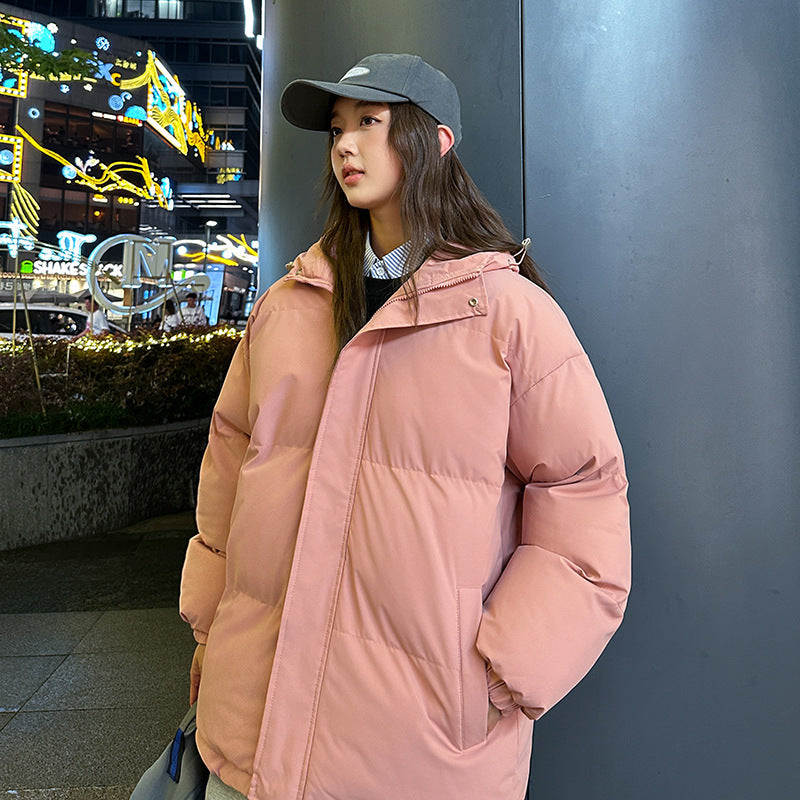 saferido men winter outfits American Cotton-Padded Coat Men's Autumn and Winter 2024 New Men's Cotton-Padded Coat Workwear Couple Bread Coat Fashion