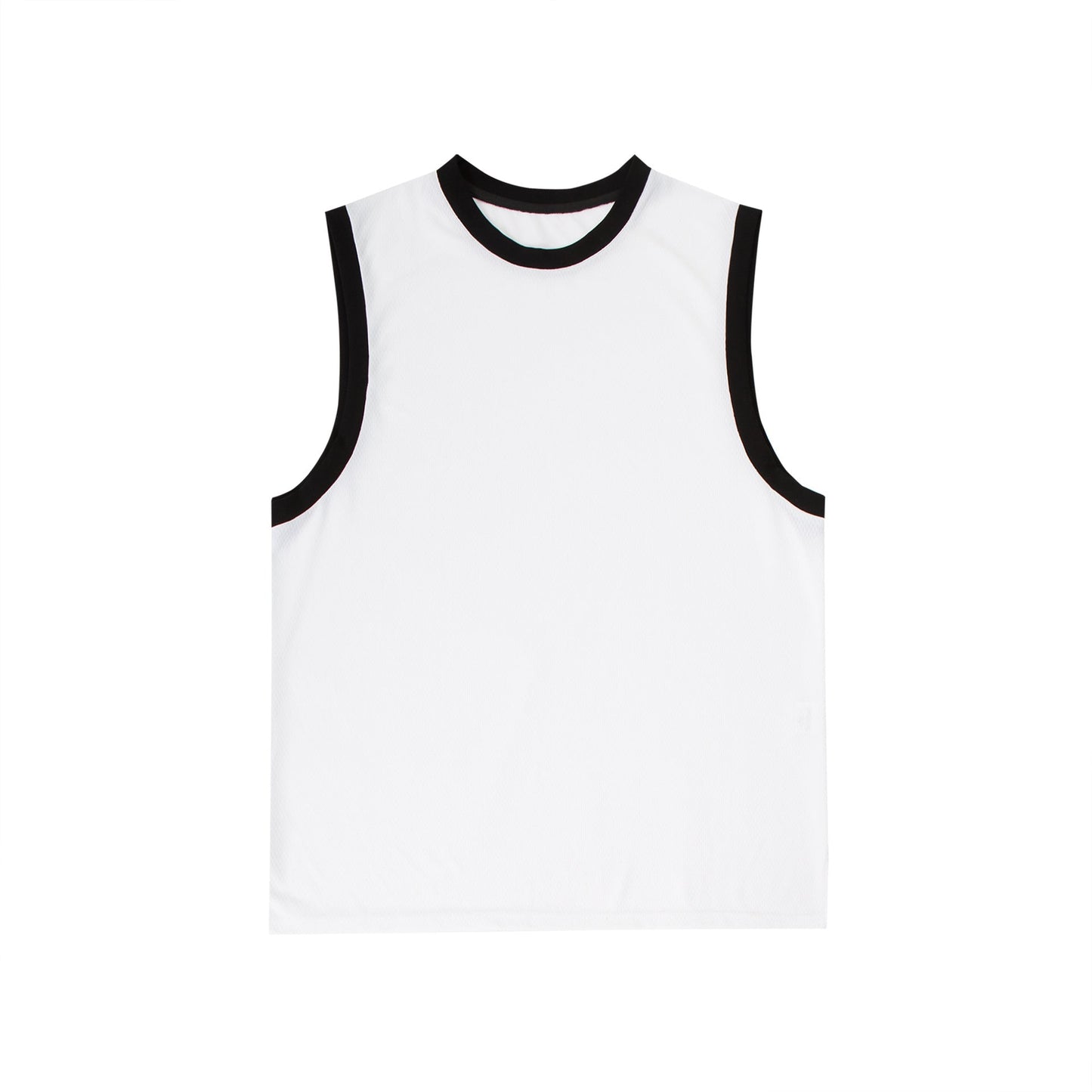 saferido non binary outfits American Retro Contrast Color Vest Loose Couple Sleeveless T-shirt Stacked Item Trendy Simple All-Match Top for Men