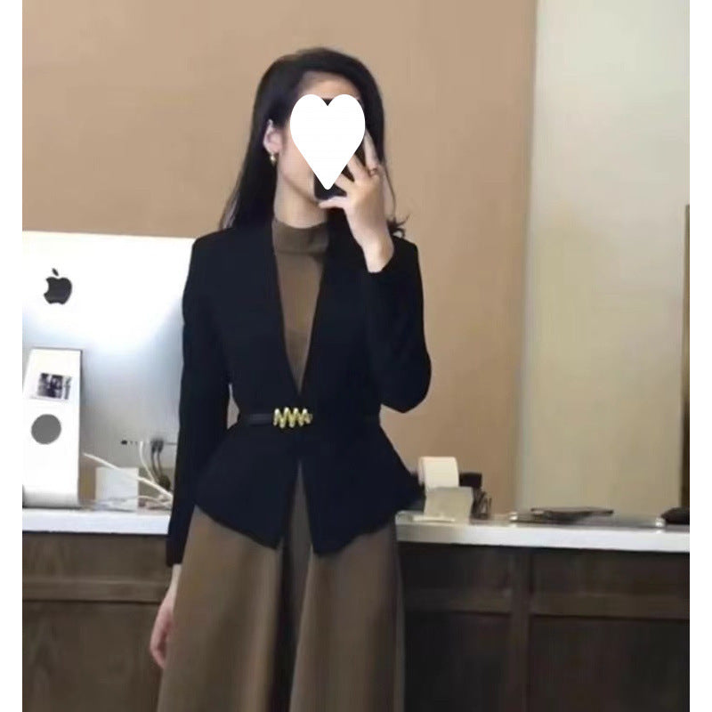 2025 spring clothing new high-end luxury temperament set temperament high-end sense small fragrant style two-piece dress dress
