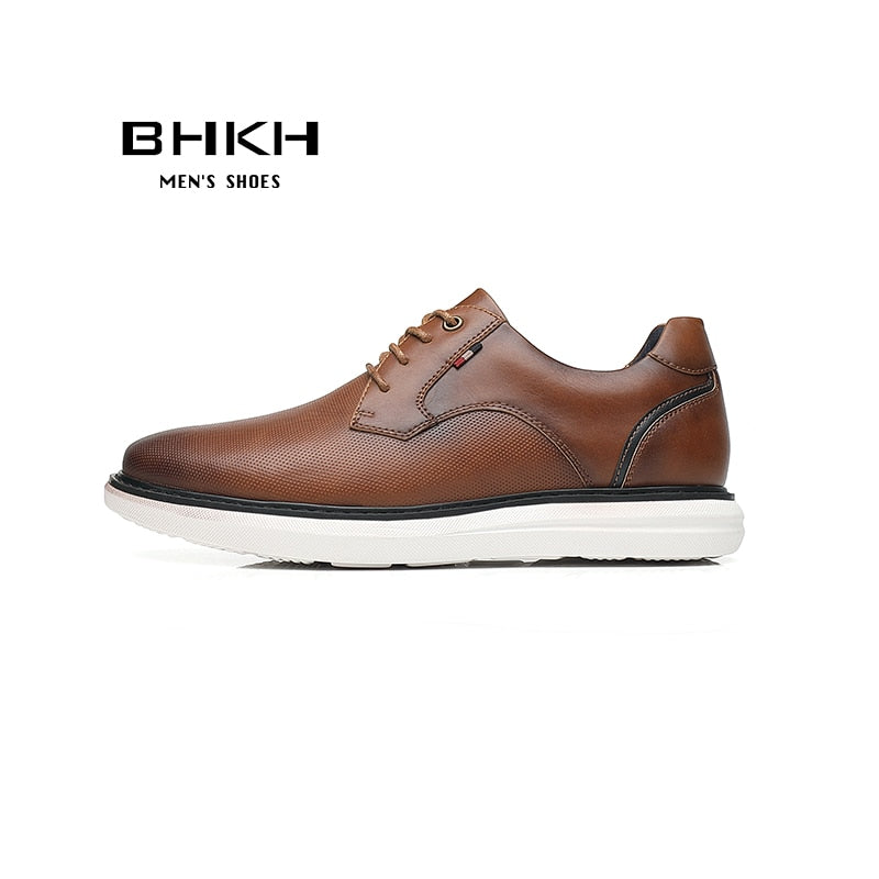 saferido Spring/Summer New Men Shoes Comfy Luxury Brand Men Casual Shoes Lace Up Business Style Dress Shoes Men Shoes