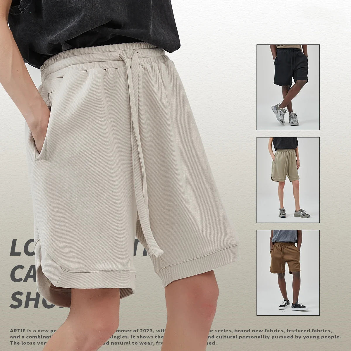 saferido Hiphop Leader Nayeon Kanye West Season 3 Vintage Oversize Shorts Men Cotton Hip Hop Harem Cargo Harajuku Unisex Pantalones Women