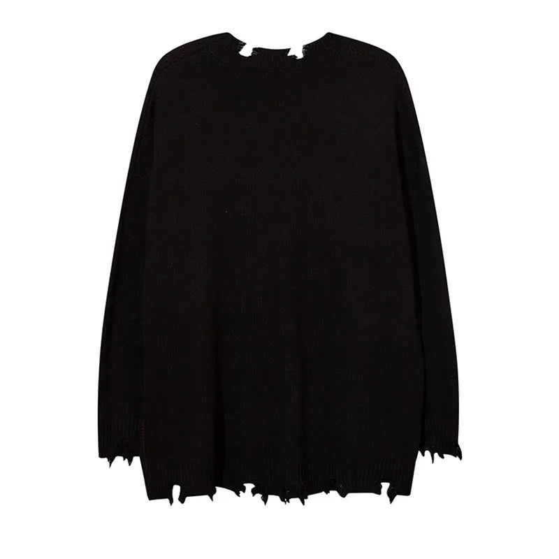 saferido Broken Chain Versatile Street Original Style for Men and Women European and American Street Fashion Sweaters and Knitwear Trend