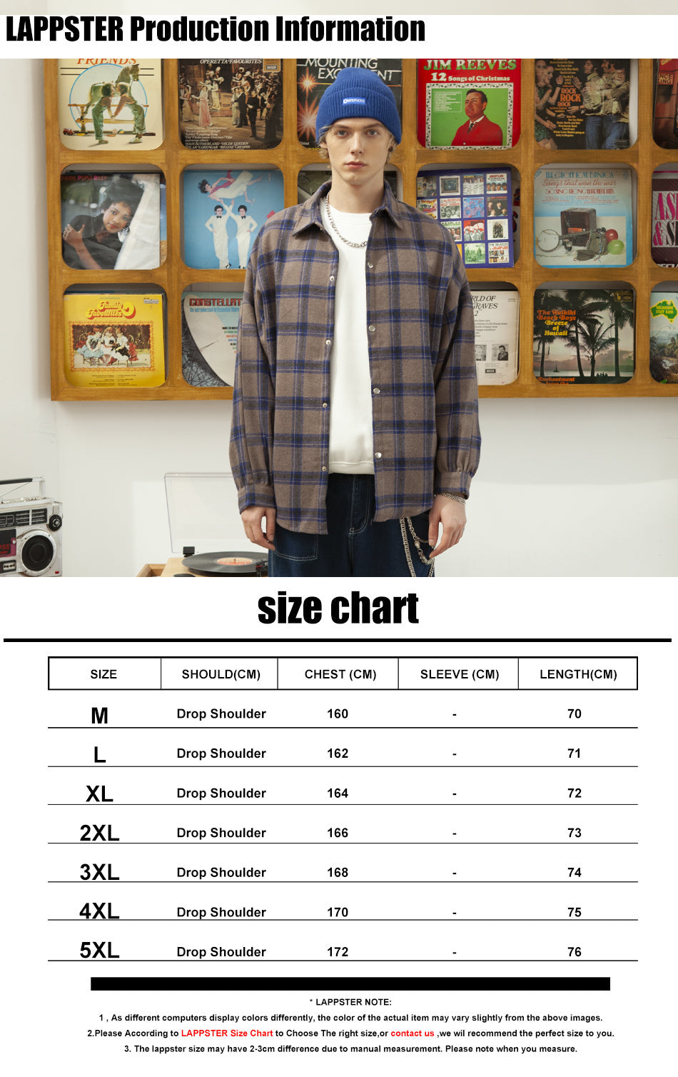Flannel Harajuku Oversized Cotton Plaid Shirt Korean Fashions Fleece Button Up Shirts Long Sleeve Vintage Blouses