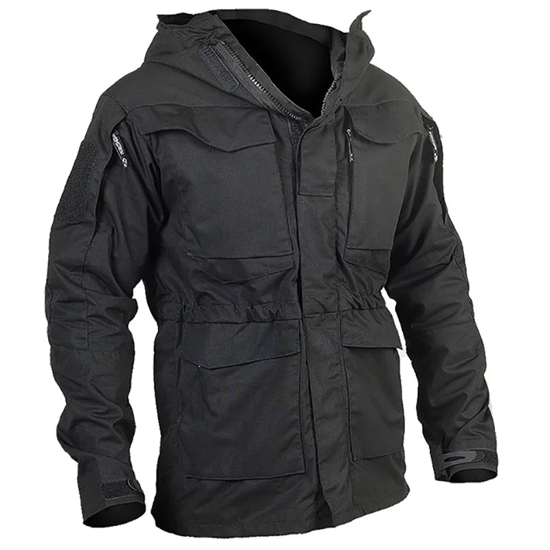 New M65 Army Clothes Casual Tactical Windbreaker Trench Men Waterproof Flight Pilot Coat Hoodie Man Military Field Jacket