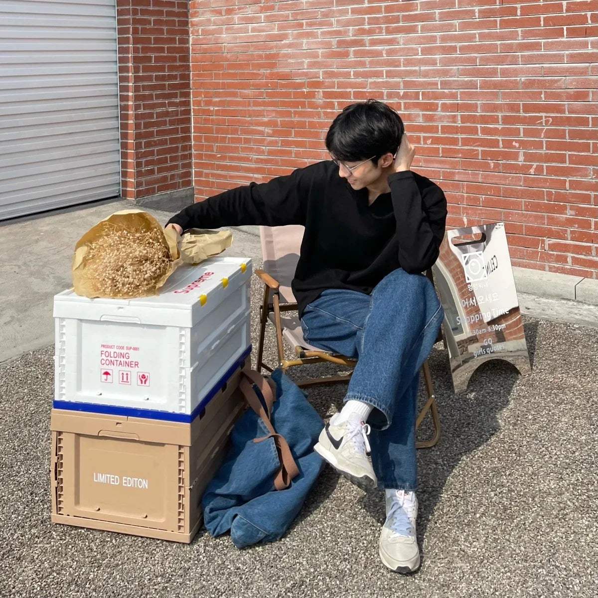 Autumn 100% Cotton V-neck Long Sleeve T-shirts Men Ins Korean Casual Solid Color Tops High-end Design Loose Bottoming Shirt Men